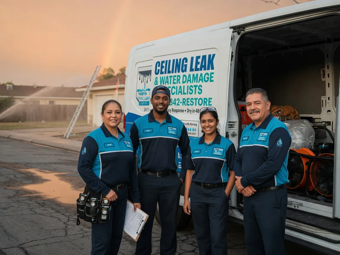 Ceiling Leak Cleanup company in Clay Center, OH